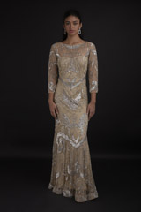 Mermaid Beige Gown8_video
