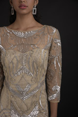 Mermaid Beige Gown_SUB8309