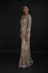 Mermaid Beige Gown_SUB8312