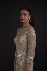 Mermaid Beige Gown_SUB8313