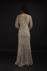 Mermaid Beige Gown_SUB8320