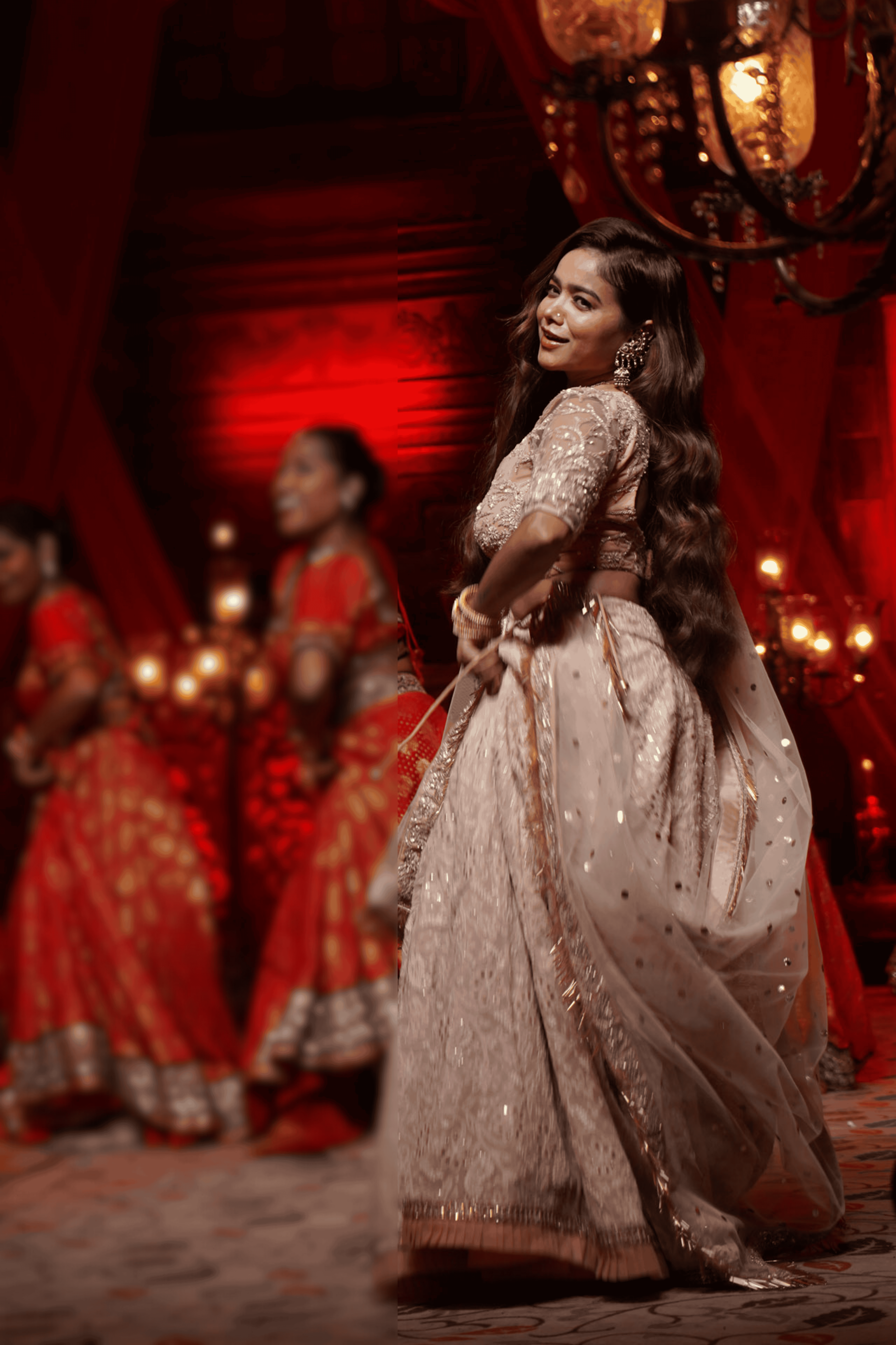 Pearl Adorned  Chikankari lehenga