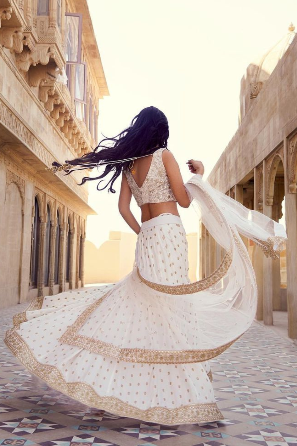 Ivory Dupion Silk Lehenga18