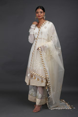 Ivory Chanderi Handloom SuitIMG_7321