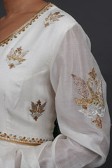 Ivory Chanderi Handloom SuitIMG_7341