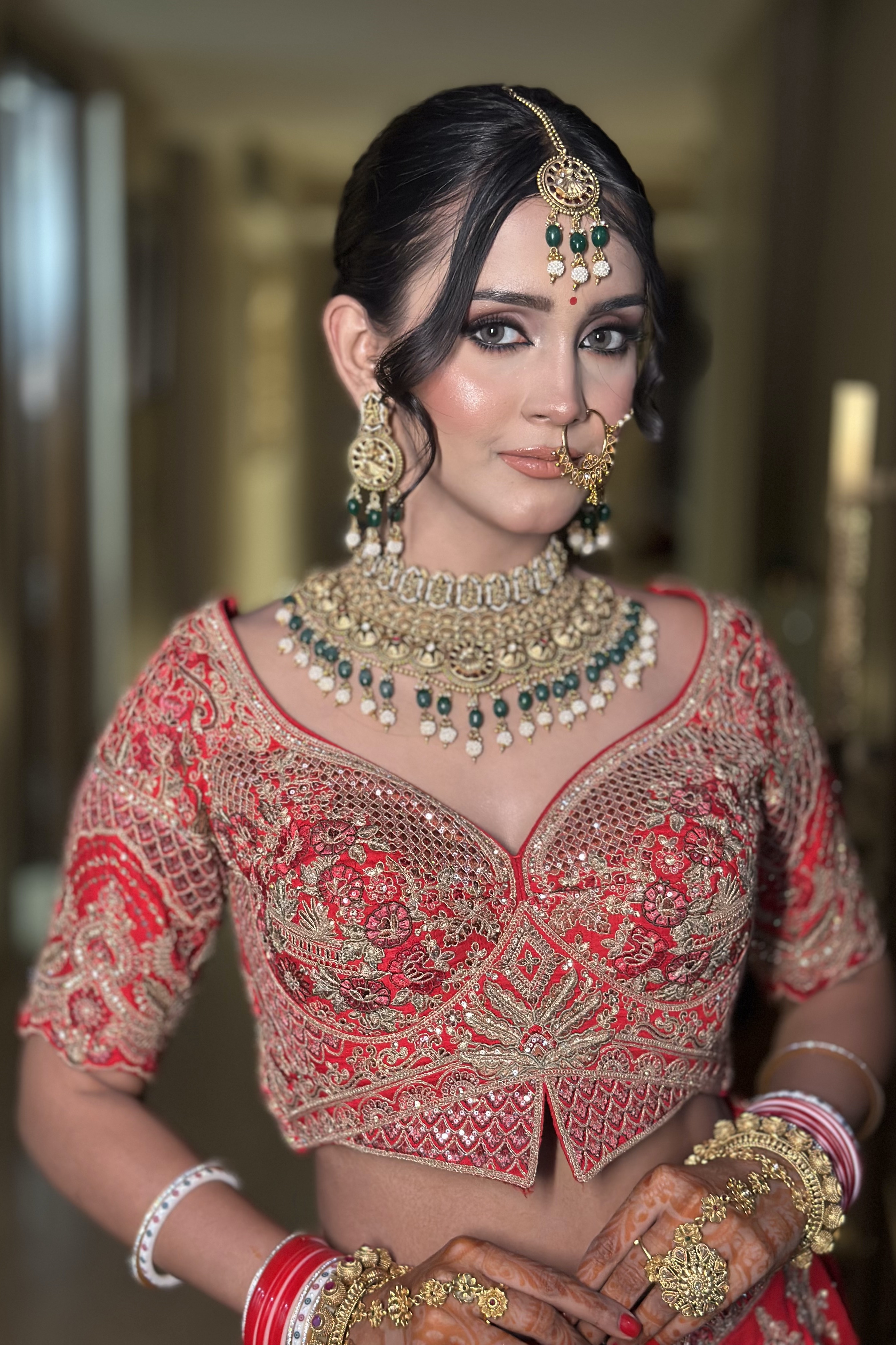 Red Bridal Lehenga3