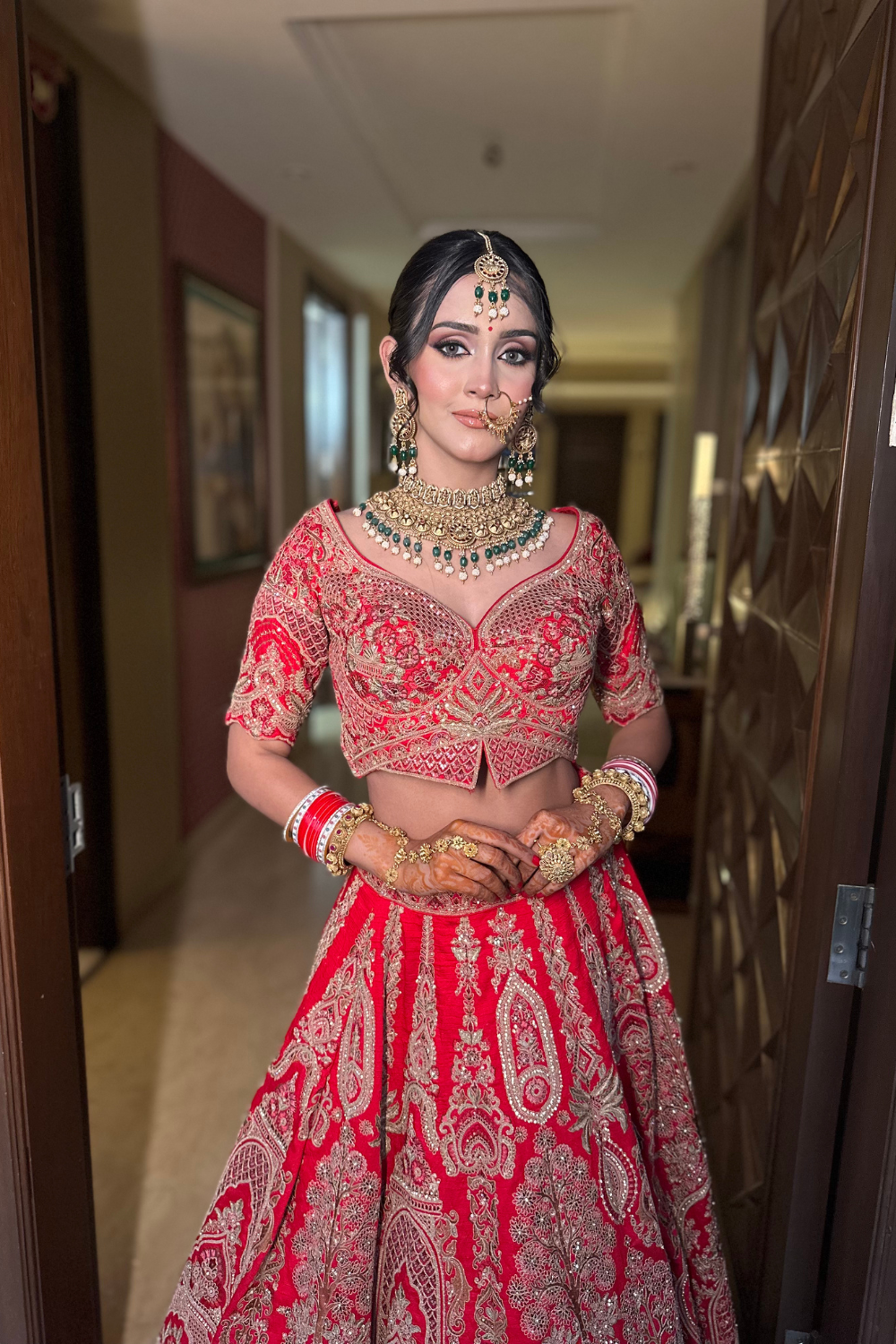 Red Bridal Lehenga8
