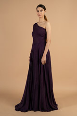 Deep Purple Crepe GownDSC01465