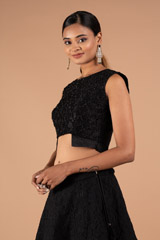 Black Rose LehengaDSC09016