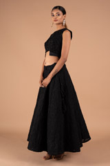 Black Rose LehengaDSC09017