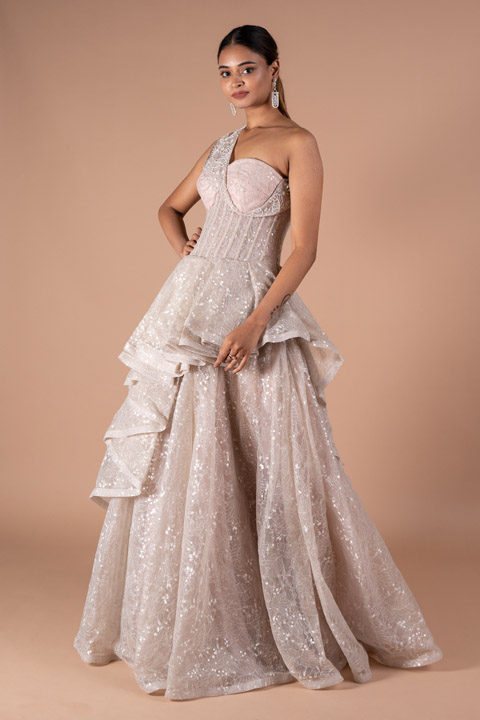 The Ivory Layered GownDSC09716