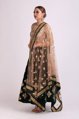 Green Embroidered Lehenga SetIMG_1057