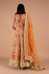 Red Embellished AnarkaliDSC08855