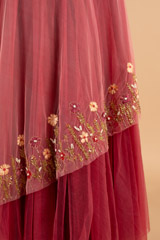 Pink One Shoulder Glam SetDSC00999