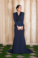 Peplum Silhouette Blue Gown_DSC2799-Edit-2