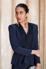 Peplum Silhouette Blue Gown_DSC2819-Edit-2