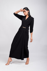 Black Drape Jersey Gown_DSC4092-Edit