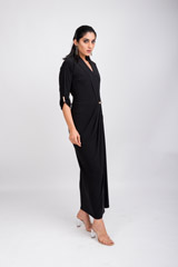 Black Drape Jersey Gown_DSC4104-Edit