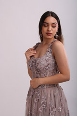 Lilac Sleeveless Corset GownIMG_7480