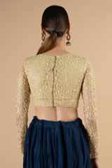 Off-White Embroidered BlouseDSC06822