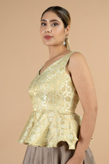 Peplum Sleeveless BlouseDSC07135