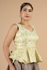 Peplum Sleeveless BlouseDSC07136