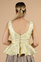 Peplum Sleeveless BlouseDSC07137