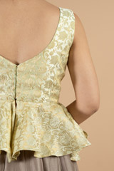 Peplum Sleeveless BlouseDSC07138