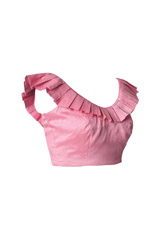 Pink Ruffled Blouse2