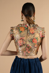 Floral Ruffled BlouseDSC06846