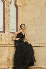 Black Mermaid Gown1