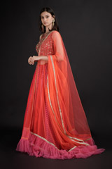 Pink Sequin Embellished Lehenga_DSC6415-Edit