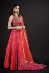 Pink Sequin Embellished Lehenga_DSC6416-Edit