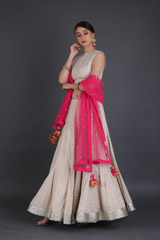 Ghee Cheetah Work LehengaIMG_6126