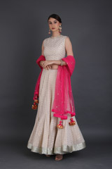 Ghee Cheetah Work LehengaIMG_6127