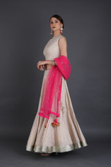 Ghee Cheetah Work LehengaIMG_6128