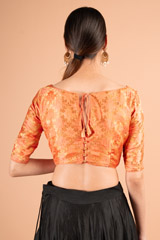 Orange Golden BlouseDSC01529