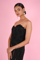 Black Straight Fit GownDSC07188