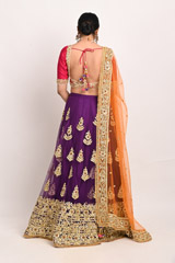 Red Embellished LehengaDSC_3267