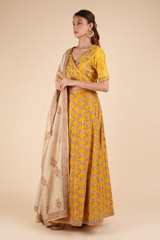 Mustard Lehenga SetDSC00644