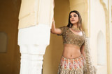 Light Grey Zardosi LehengaDSC04979