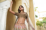 Light Grey Zardosi LehengaDSC04994