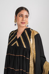 Black Anarkali Set_DSC5197-Edit