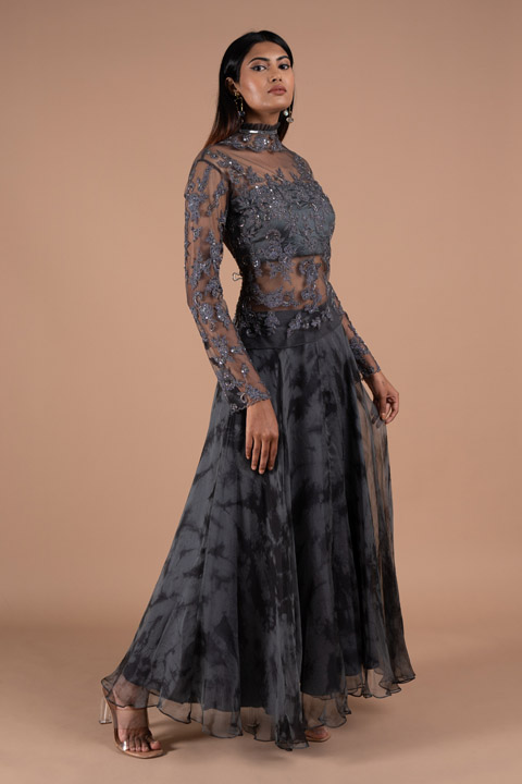Organza Skirt With Top