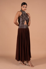 Chocolate Brown GownDSC08336