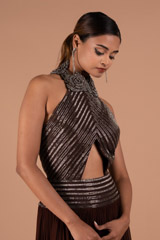 Chocolate Brown GownDSC08340