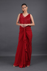 Tassel Saree GownIMG_8446