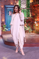 Foil Printed Top And Dhoti Set12