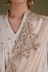 Foil Printed Top And Dhoti SetDSC03537