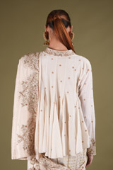 Foil Printed Top And Dhoti SetDSC03543